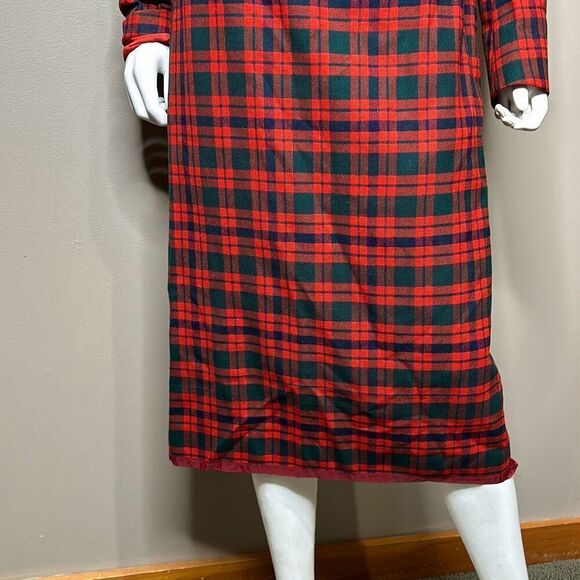 Vintage Clayton Tailors Plaid Wool Blazer Skirt Set - Picture 3 of 16